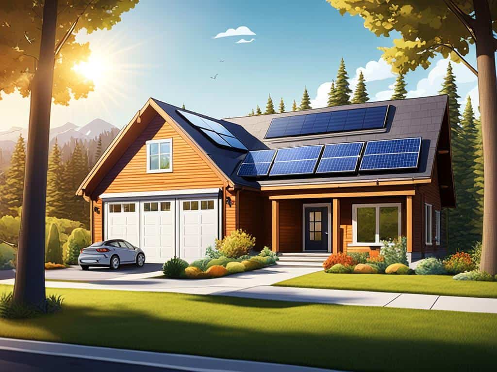 Hybrid solar system for home