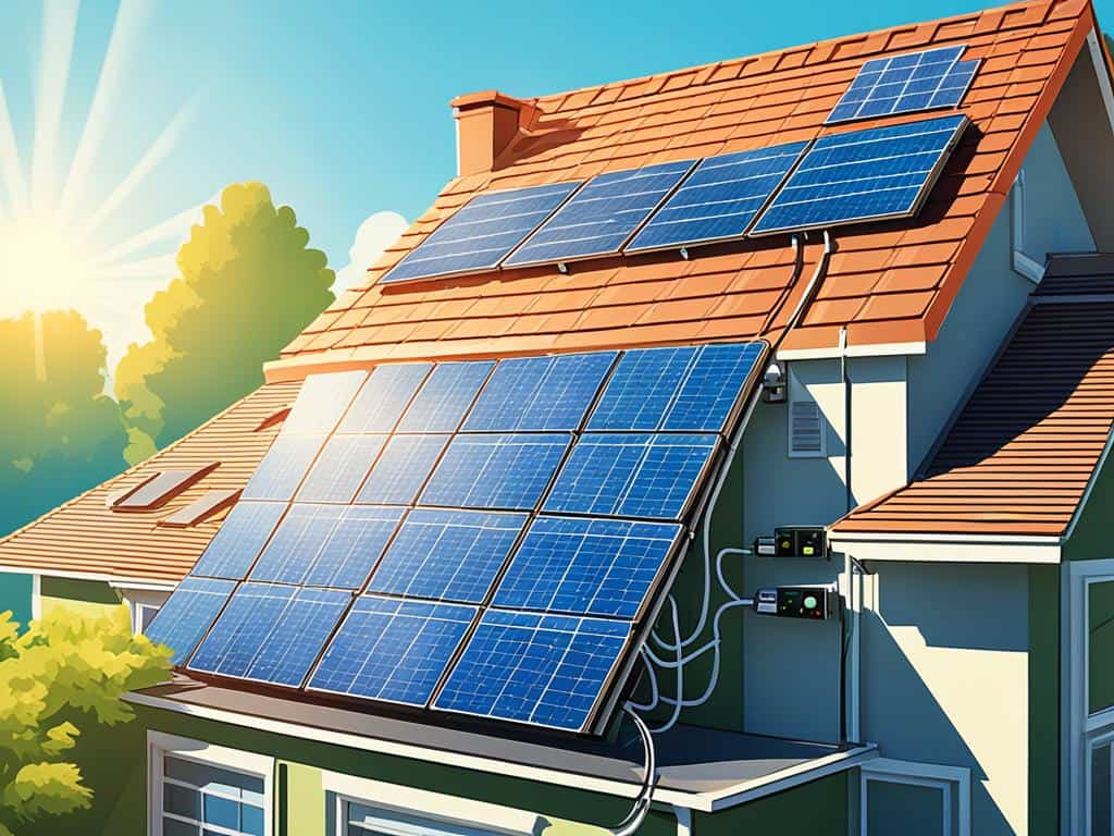 Inverter AC solar power