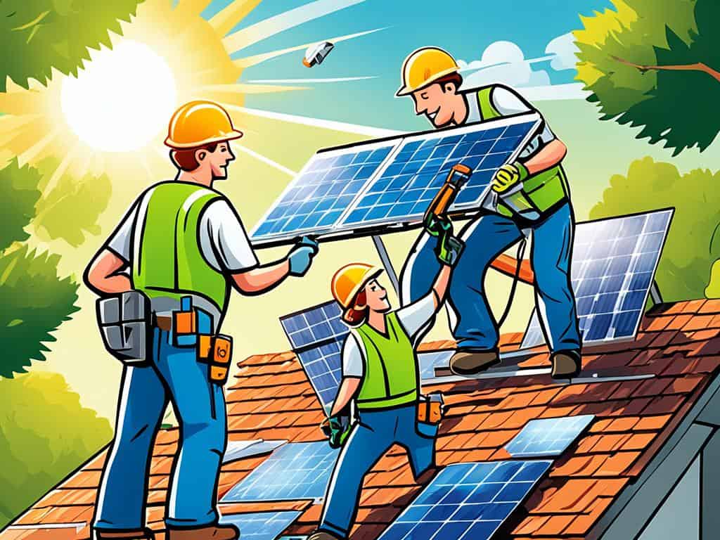 working with solar installers